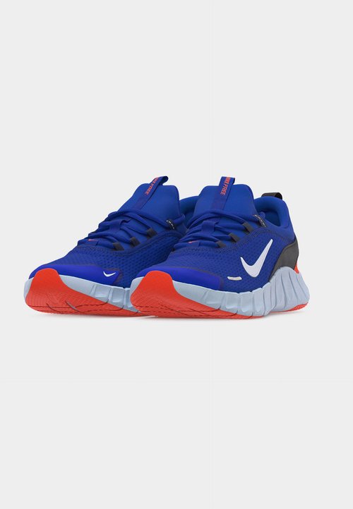 Nike FREE RIDE UNISEX - Road running shoes - game royal/white/midnight navy/black/blue crystal/turf orange — photo 3