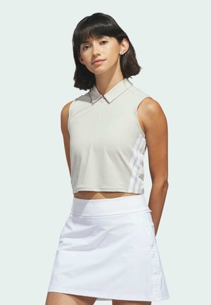 BEYOND CROP TWIST - Polo majica - beige