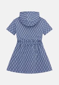 Guess HOODED ACTIVE - Freizeitkleid - hellblau