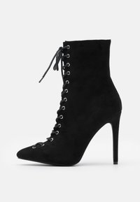 BEBO Stivaletti con tacco black/nero (Second hand)