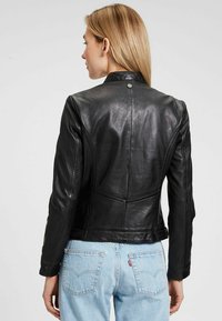 Mauritius MWJANKA - Lederjacke - black