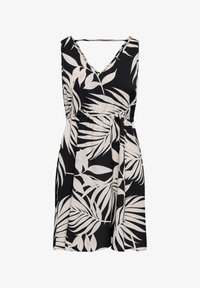 ONLY NOVA LIFE ELITE SARA STRING - Robe de jour - black aop rotted leaf ...