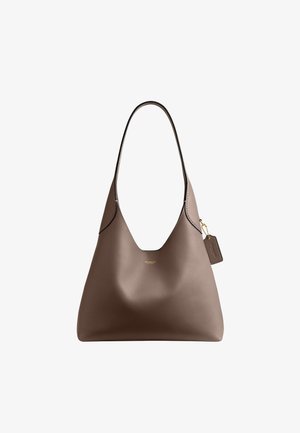 COACH, BROOKLYN SHOULDER BAG - Borsa a mano - dark stone