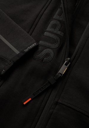 Superdry & Co TECH LOGO  - Sweatjakke - black orange
