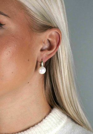 SNÖ of Sweden, JACKIE SHORT EAR - Earrings - gold-coloured