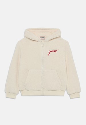 KIDS JUNIOR HOODED JACKET UNISEX - Fleecejakke - salt white