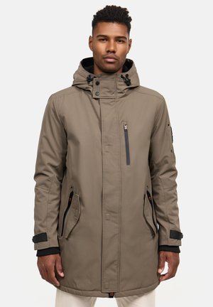 LANZOO - Parka - stone brown