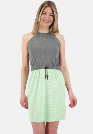 alife & kickin VERENAAK B MIDI - Jerseykleid - steal melange