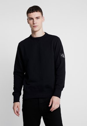 MONOGRAM SLEEVE BADGE - Sweatshirt - black