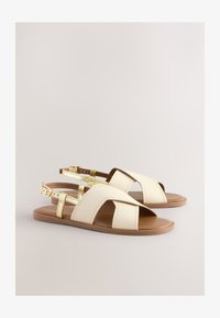 Non sélectionné, cream leather