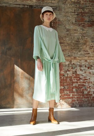 DRESS - Vestito estivo - green stripes