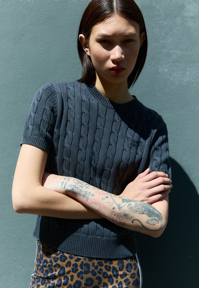 Carhartt WIP - CARTER  - Basic T-shirt - black, Enlarge