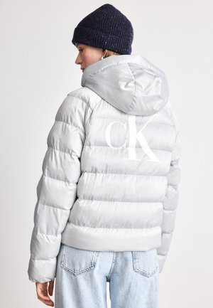 LIGHTWEIGHT LOGO  - Ziemas jaka - quiet gray