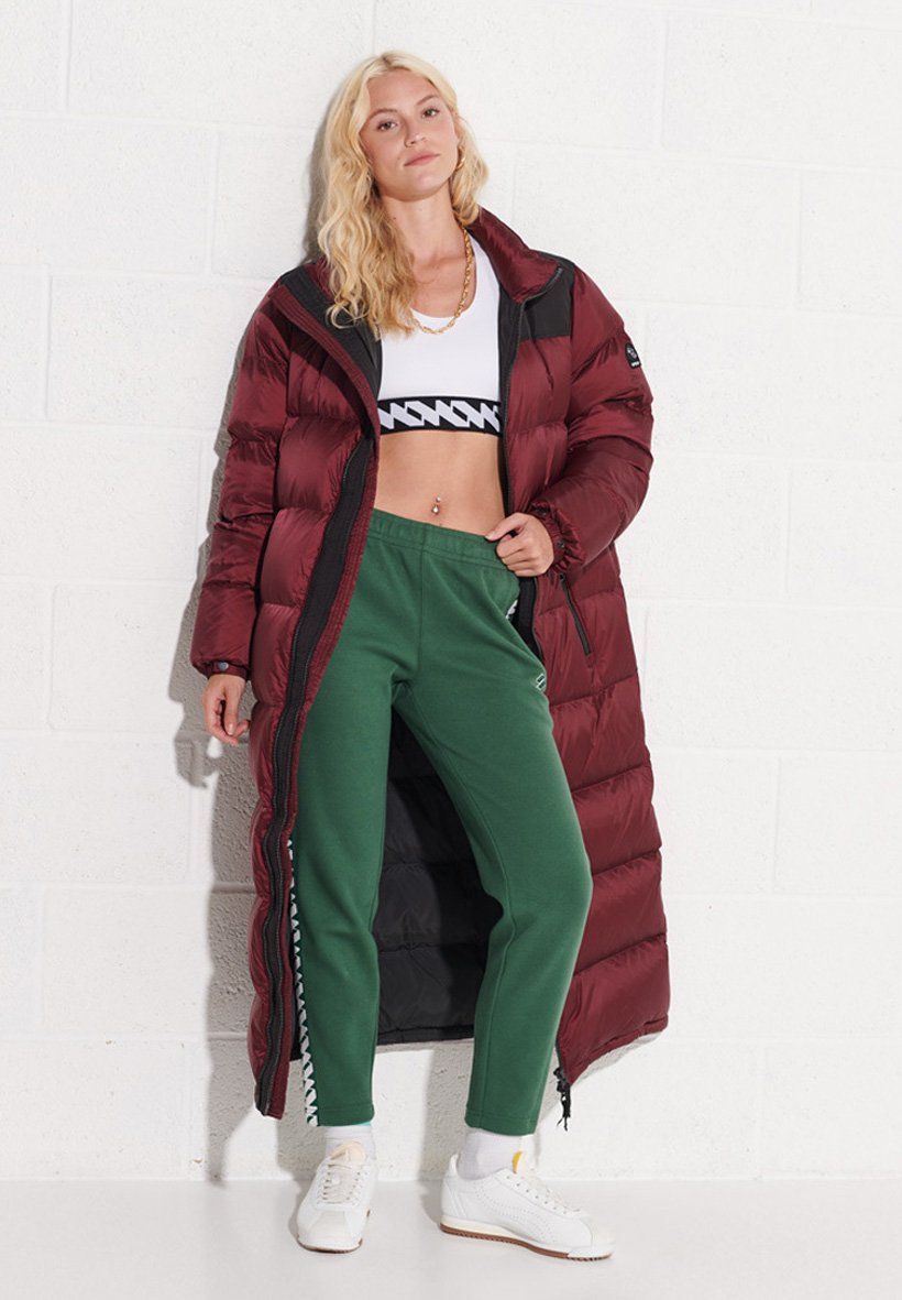 superdry purple coat
