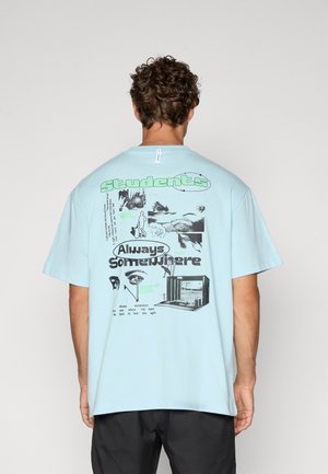 ALWAYS SOMEWHERE - T-shirts med print - chambray