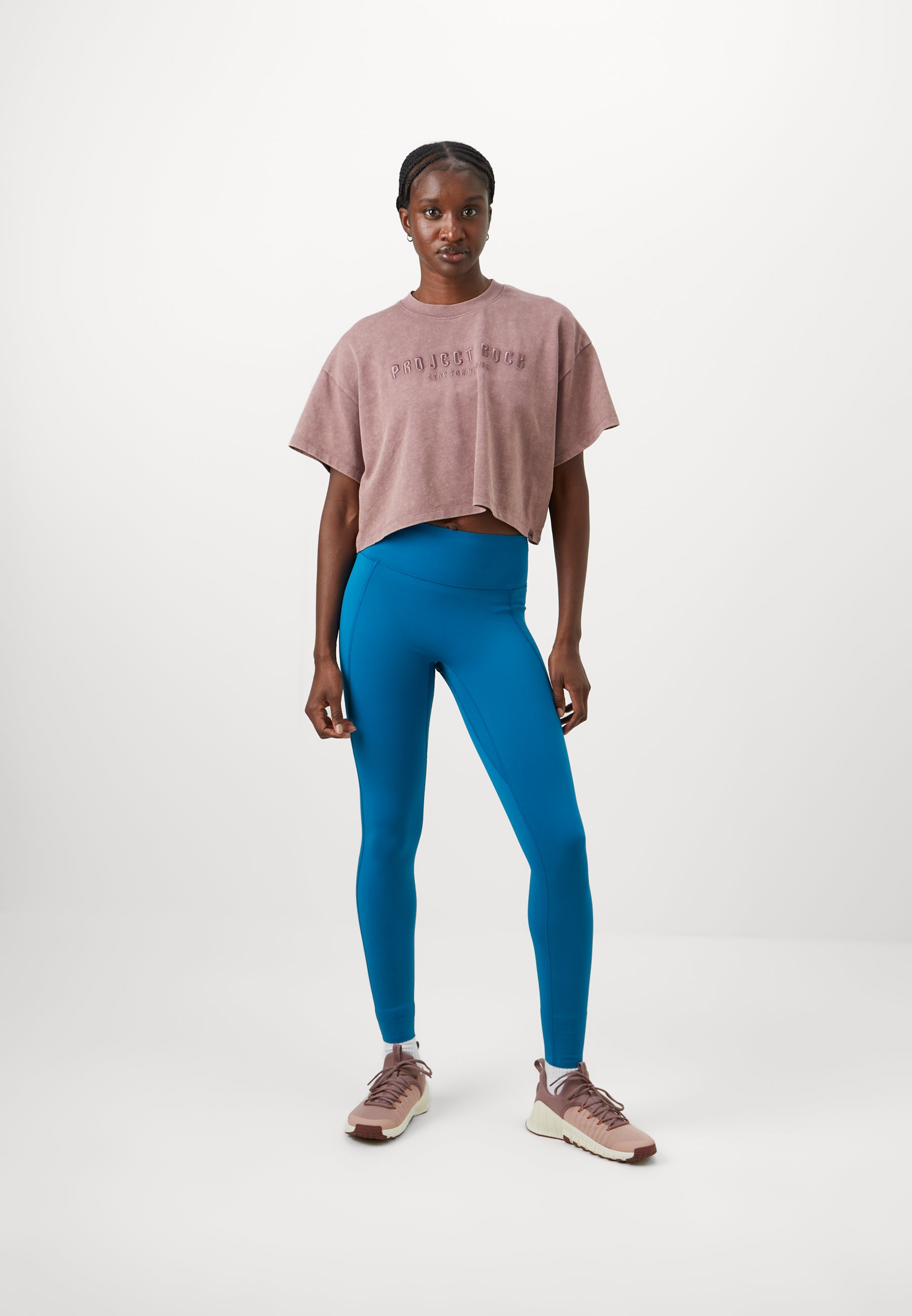 turquoise nike leggings