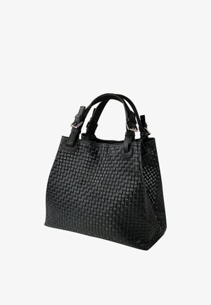 DrachenLeder MUSTER - Handbag - schwarz