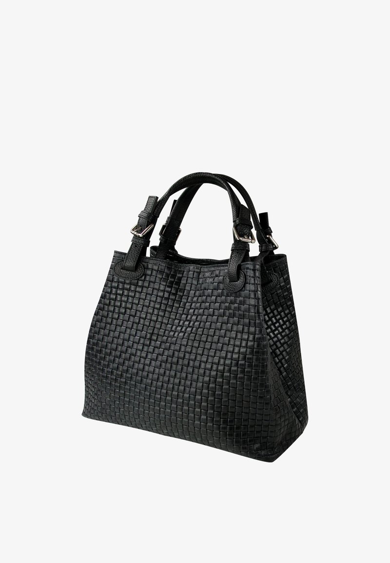 DrachenLeder MUSTER - Handtas - schwarz