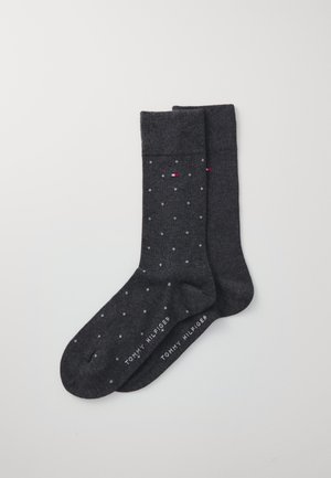 MEN SOCK DOT 2 PACK - Sokker - anthracite