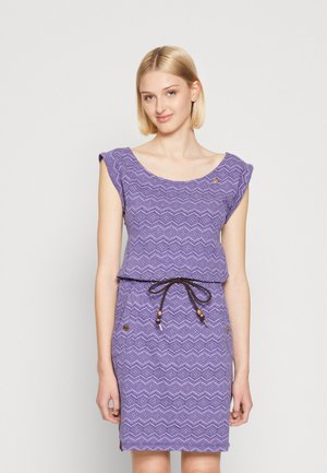 Ragwear TAGG ZIG ZAG - Φόρεμα από ζέρσεϊ - night blue