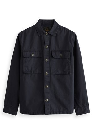 Next TWIN POCKET SHACKET - Overhemd - navy blue