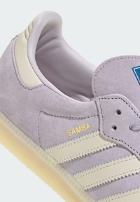 adidas Originals SAMBA OG - Sporta apavi - silver dawn/chalk white/off white