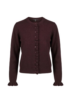 zero, Cardigan - dark brown melange