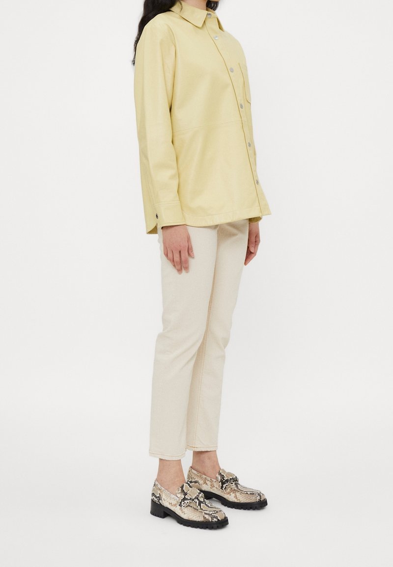 PS Paul Smith Læderjakker - light yellow