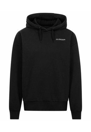 Felpa con cappuccio - black