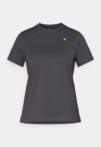 ROOT LOGO TEE - T-shirt básica - raven
