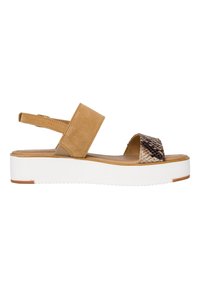 Marco Tozzi Platform sandals - nut