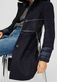 Esprit Collection Vinterkappa /-rock - mottled dark blue