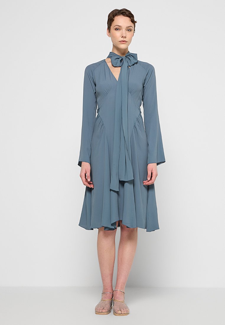 N°21 Blousejurk blauw N°21 Blousejurk blauw