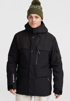 UTILITY PRO HYBRID - Snowboardjacke - black out
