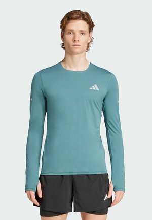 adidas Performance ADI365 RUNNING CLIMACOOL+ LONGSLEEVE - T-shirt à manches longues - preloved teal