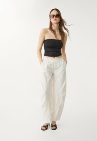 Stradivarius BANDEAU  - Top - black