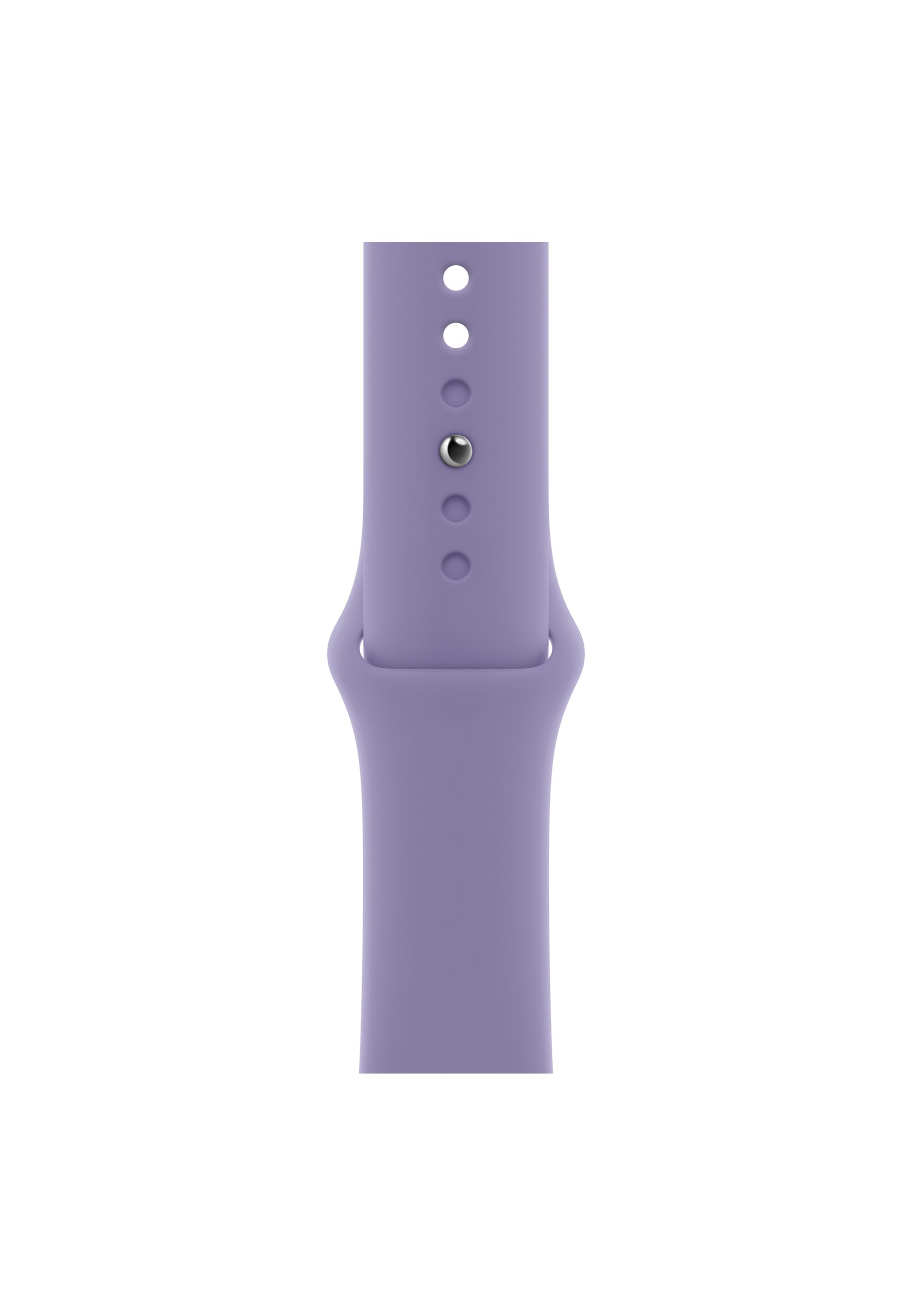 cinturino apple watch in silicone lilla 40mm