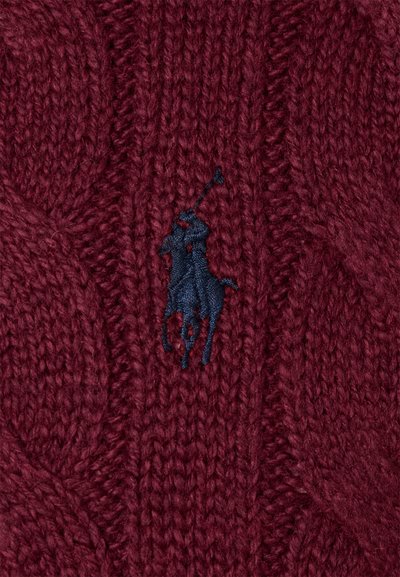 Polo Ralph Lauren CABLE-KNIT COTTON SWEATER - Camisola - vintage port heather