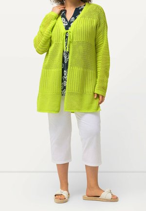Cardigan - neon green