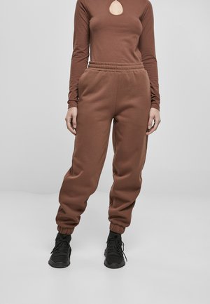 BALLON - Tracksuit bottoms - bark