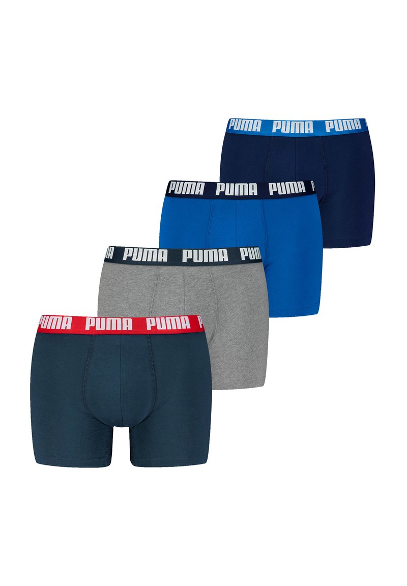 Puma - MEN EVERYDAY BOXER 4 PACK  - Boxerbriefs - blue combo, Vergrößern