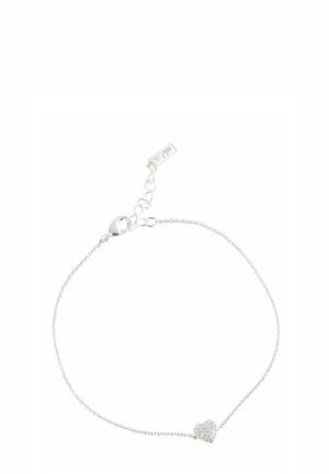 PAVE HEART  - Fußkettchen - silver tone