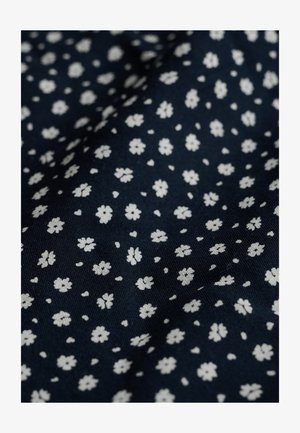 Superdry & Co, SUPERDRY WOVEN TIERED MAXI SKIRT.. - Jupe longue - eclipse navy ditsy hearts