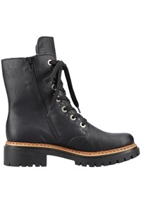 Rieker Stivaletti stringati - black
