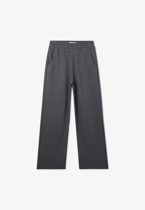 Terranova TUTA PESANTI WIDE - Pantaloni sportivi - grigio scuro