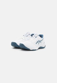 ASICS NETBURNER BALLISTIC 3 - Chaussures de volley - white/vintage indigo
