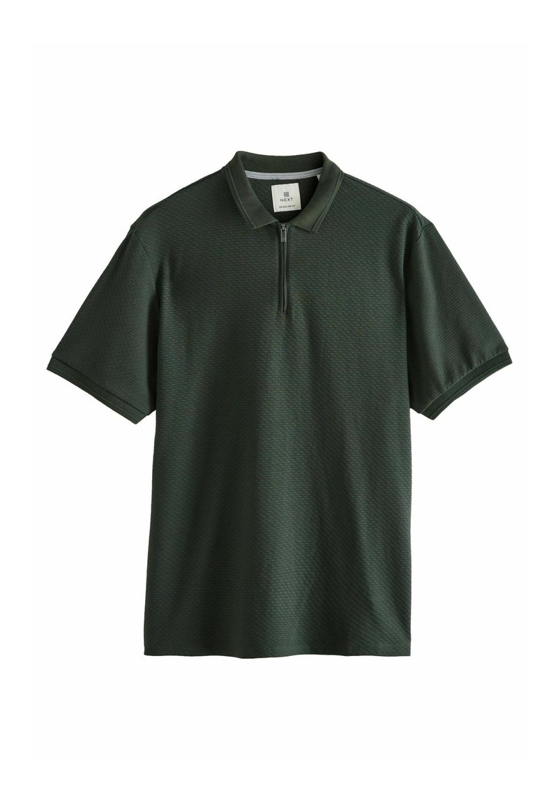 Next TEXTURED - Piké - olive
