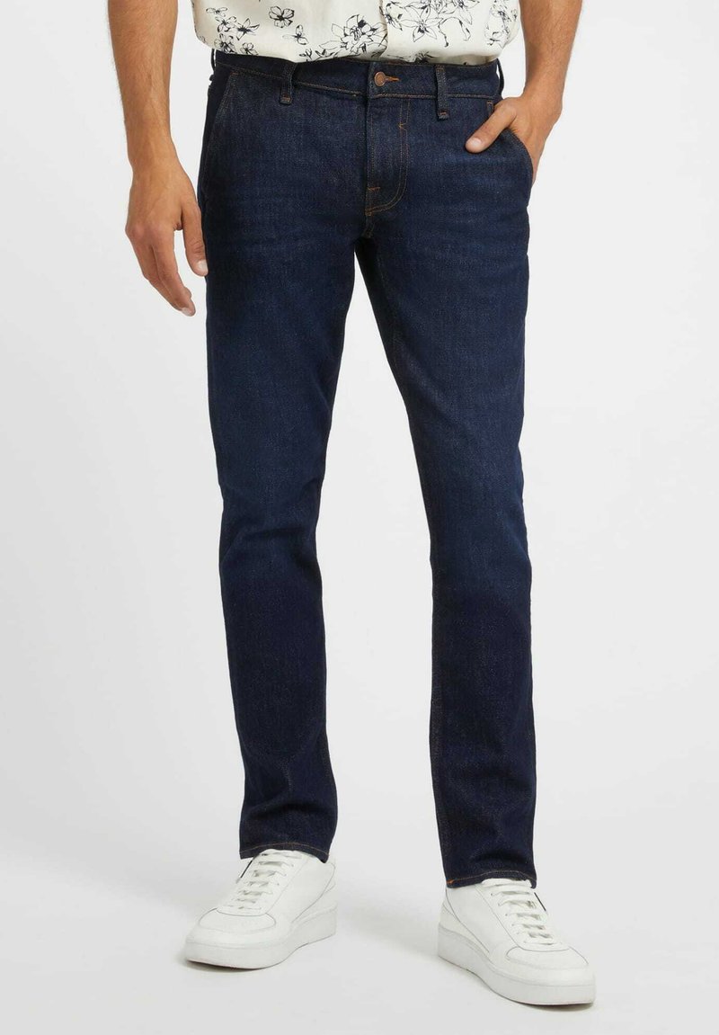 Jean GUESS Luxury Slim Pour Femme - Taille 28 US (38 FR) - Bleu Délavé - Authentique Et D'Occasion En Très Bon État
