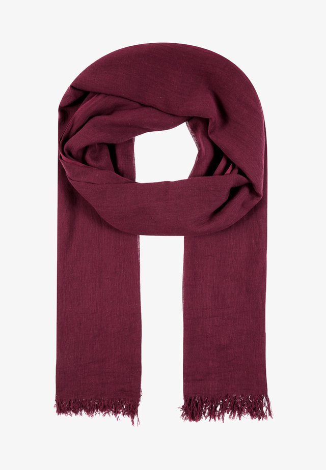 SOLID ILONA - Schal - burgundy