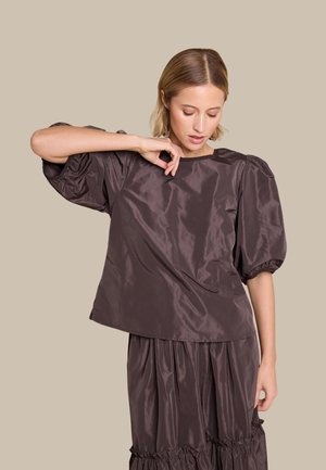 ISABEL SOLID - Bluse - brown